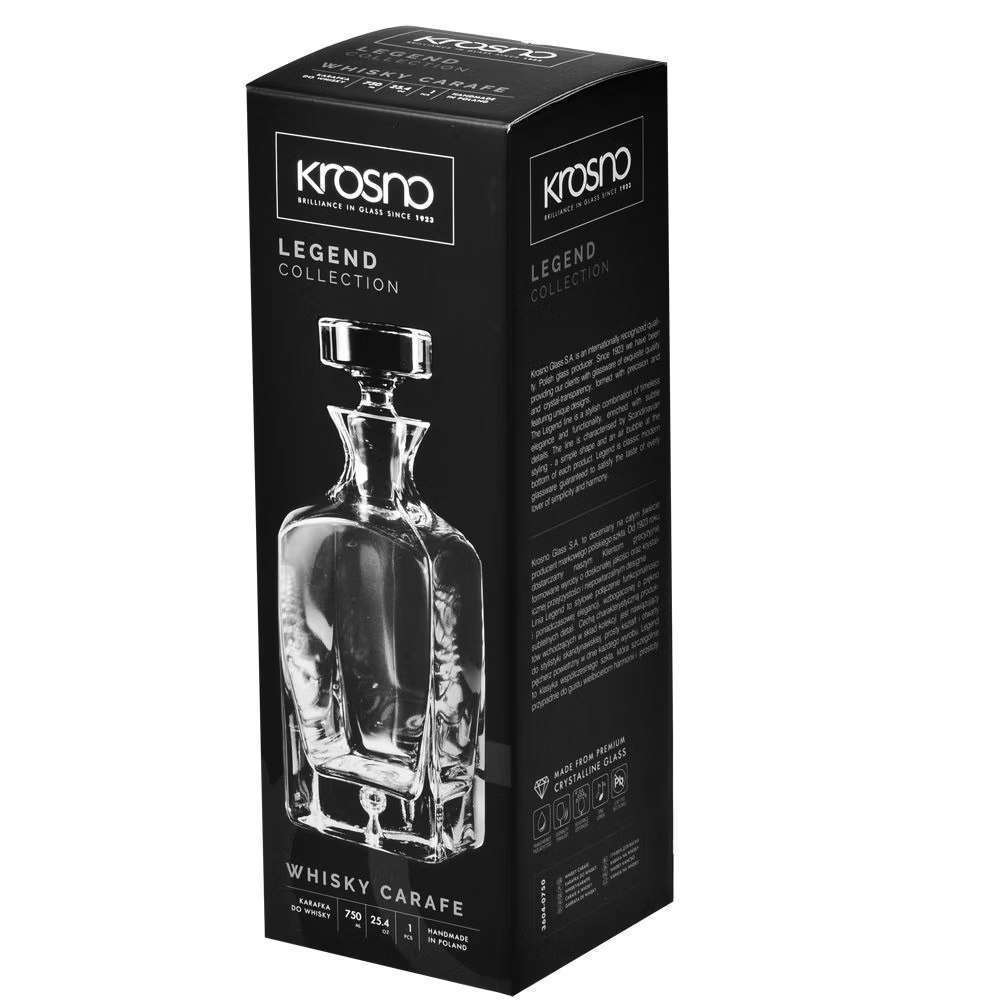 Графін для віскі Krosno Legend 750 мл - 5900345791227 - Фото 2