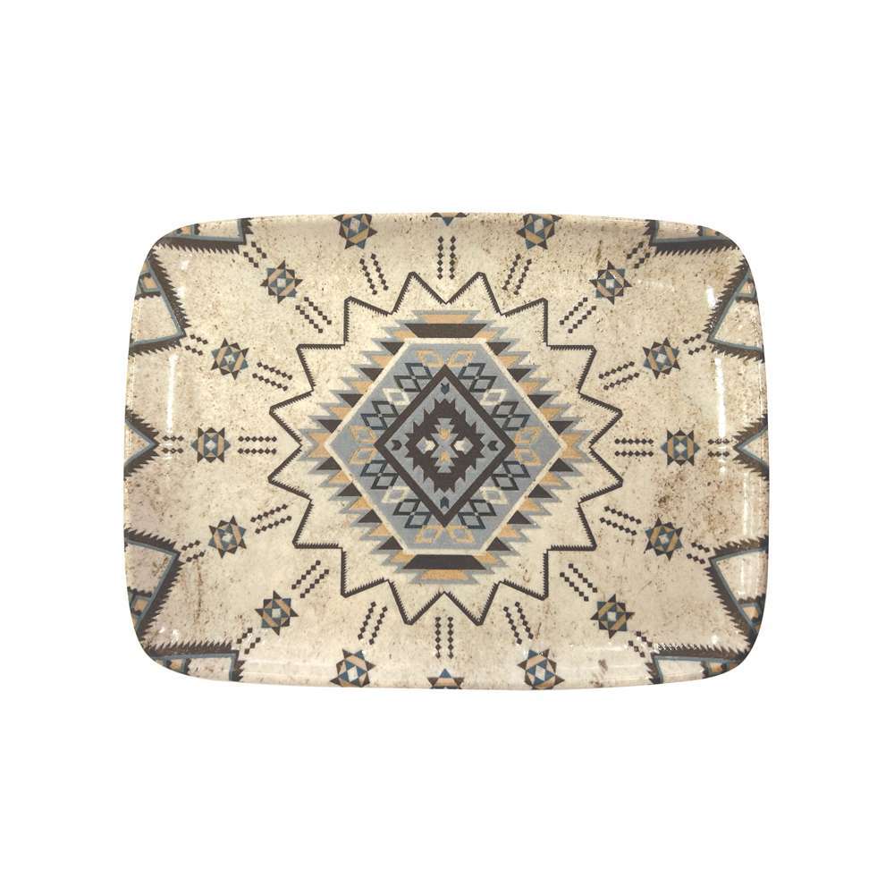 Тарілка мілка прямокутна ID Fine Heritage quadro 27X20 см - 20209-151631