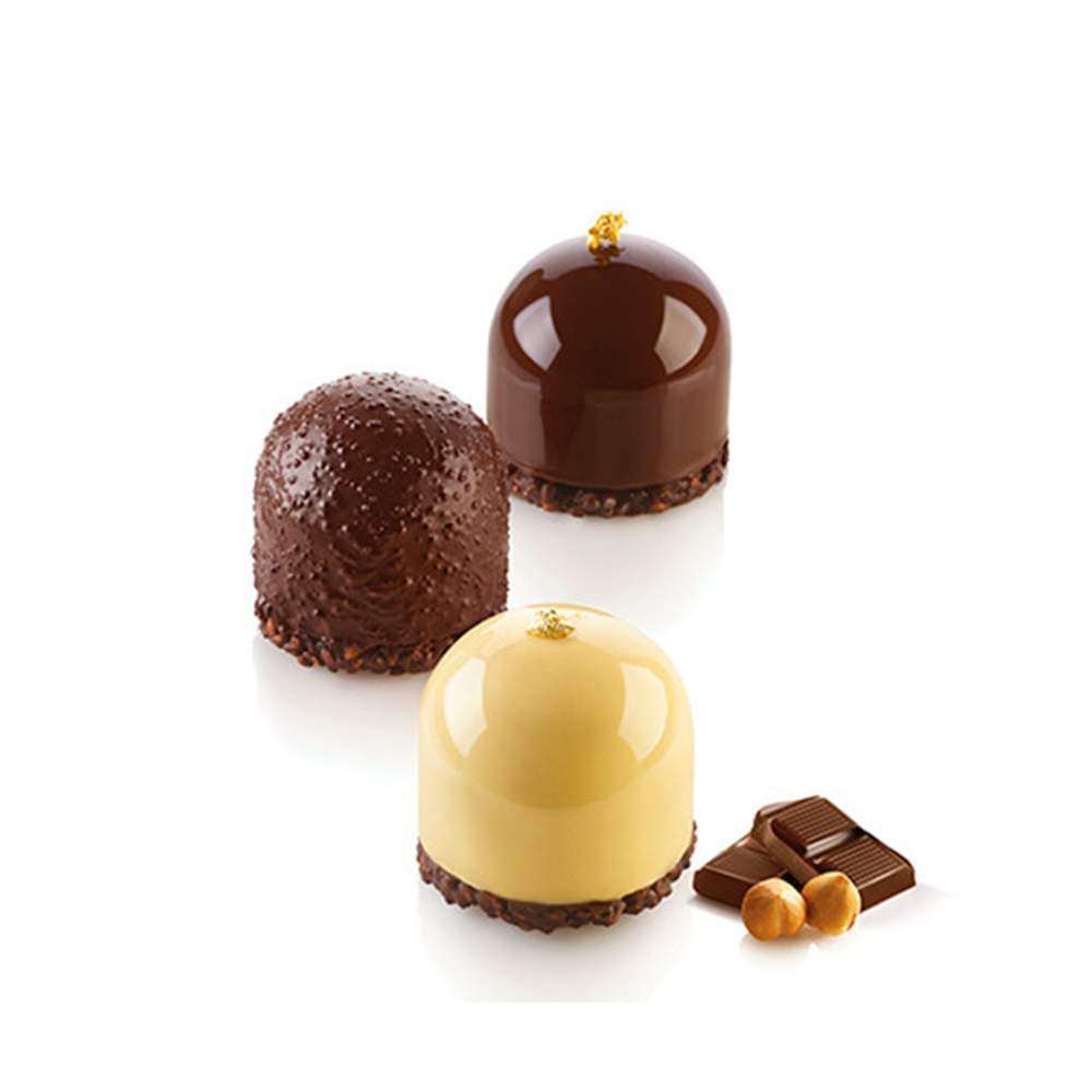 Силіконова форма для десертів DOME 125 мл Silikomart DOME 125 - Фото 1