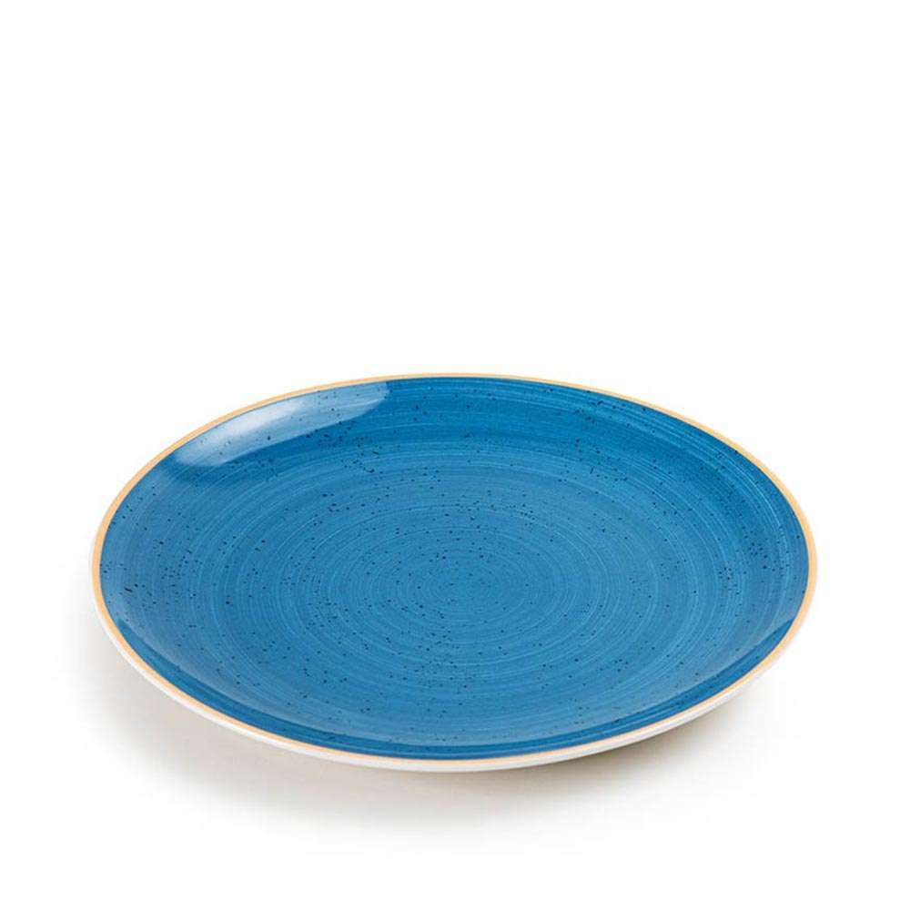 Тарелка мелкая Ariane Twister Blue 21 см rimless AVCARN264011021