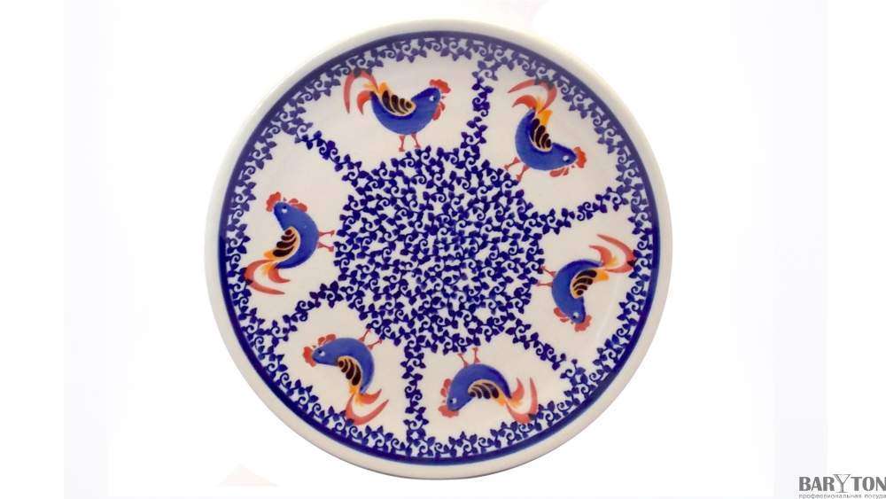 Тарелка мелкая Boleslawiec 24 см GU-1001/1090 