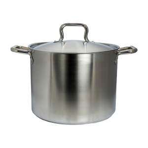 Кастрюля 18,4 л из нержавеющей стали с крышкой FoREST 305303ВП