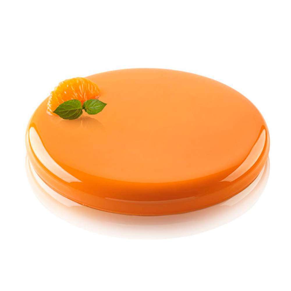 Силиконовая форма для десертов DECOR ROUND d-16 см Silikomart DECOR ROUND 400 - Фото 1