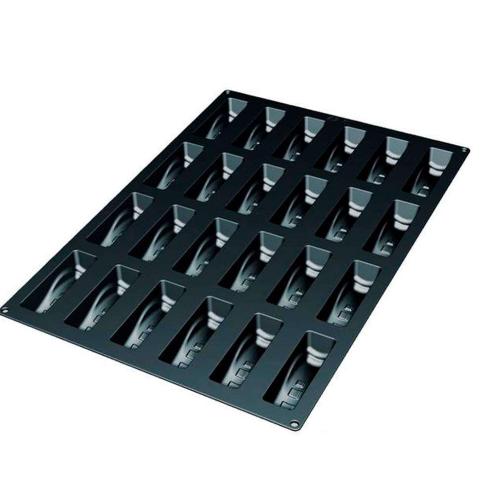 Силіконова форма для десертів ХВИЛЯ 11,9х3,6 см Silikomart - SQ042/YL - Фото 2