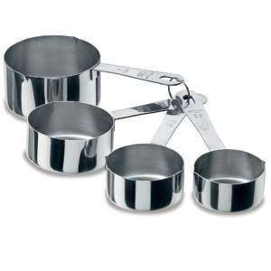 Набор мерных чаш 4 шт Lacor 67007