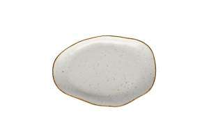 Тарелка мелкая Lubiana Stone age decor 21 см бежевая L4631-6833