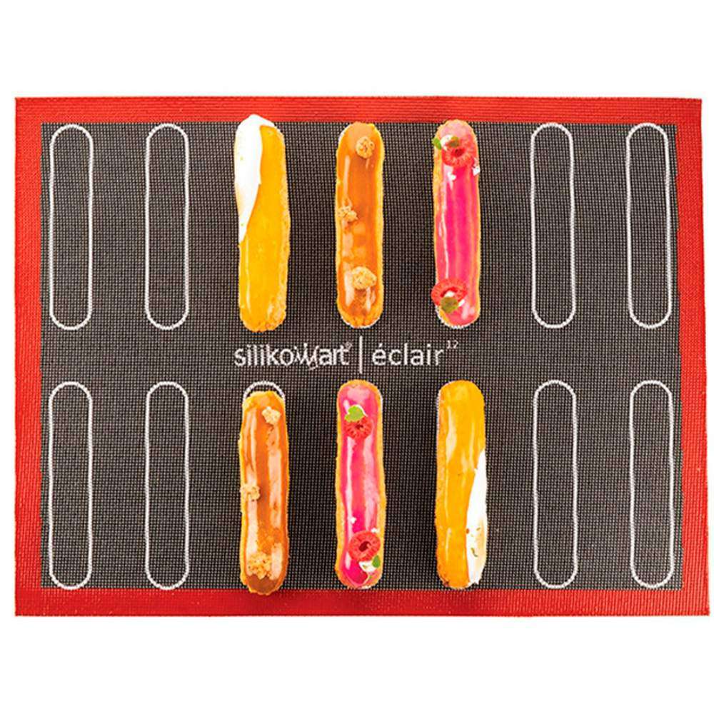 Коврик для эклеров силиконовый 58,3х38,4 см Silikomart Air Mat Eclair - Фото 2