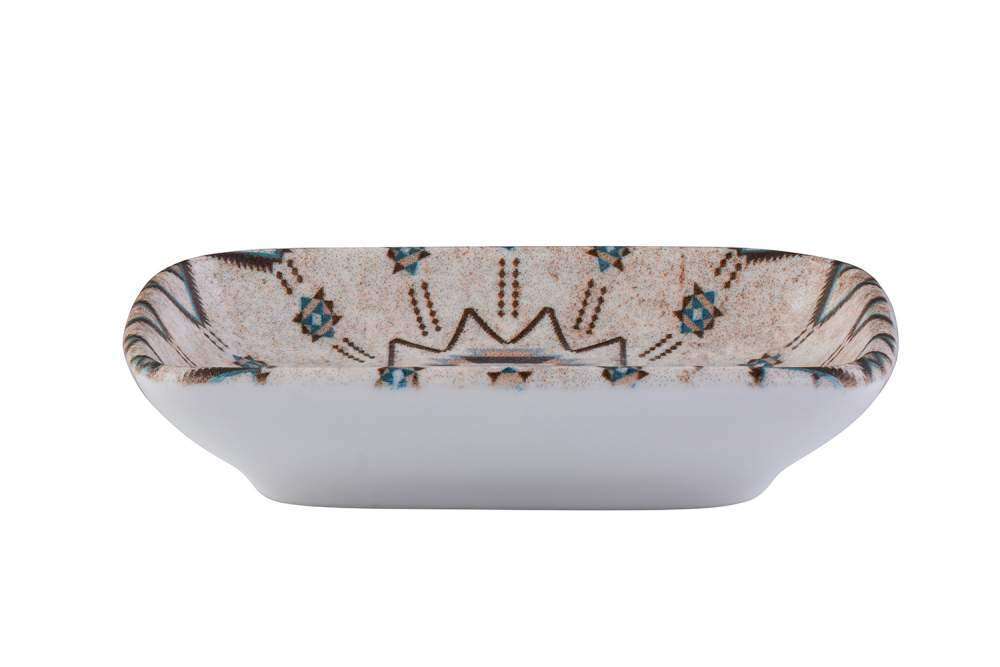 Тарілка мілка прямокутна ID Fine Heritage quadro 17X12 см - 20209-153118 - Фото 2