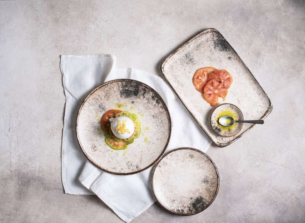 Тарілка мілка ID Fine Scoria 25 см - 20321-111025 - Фото 3