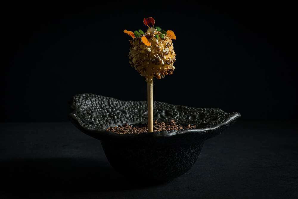 Салатник Studio Raw Coral d18,5X16 Xh7.6 см black - RD19160 - Фото 2