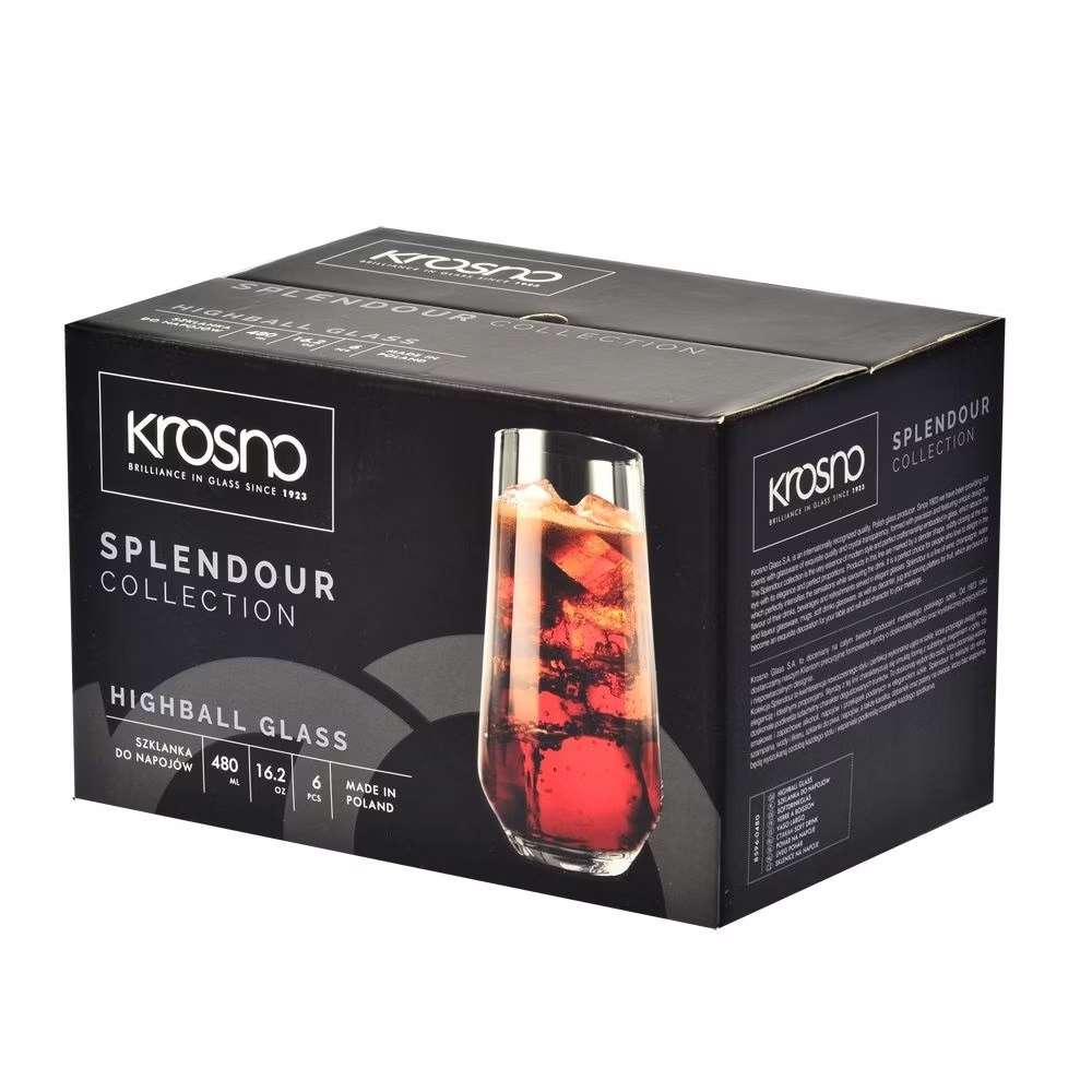 Склянка висока Krosno Mixology 500 мл - 5900345792743 - Фото 2