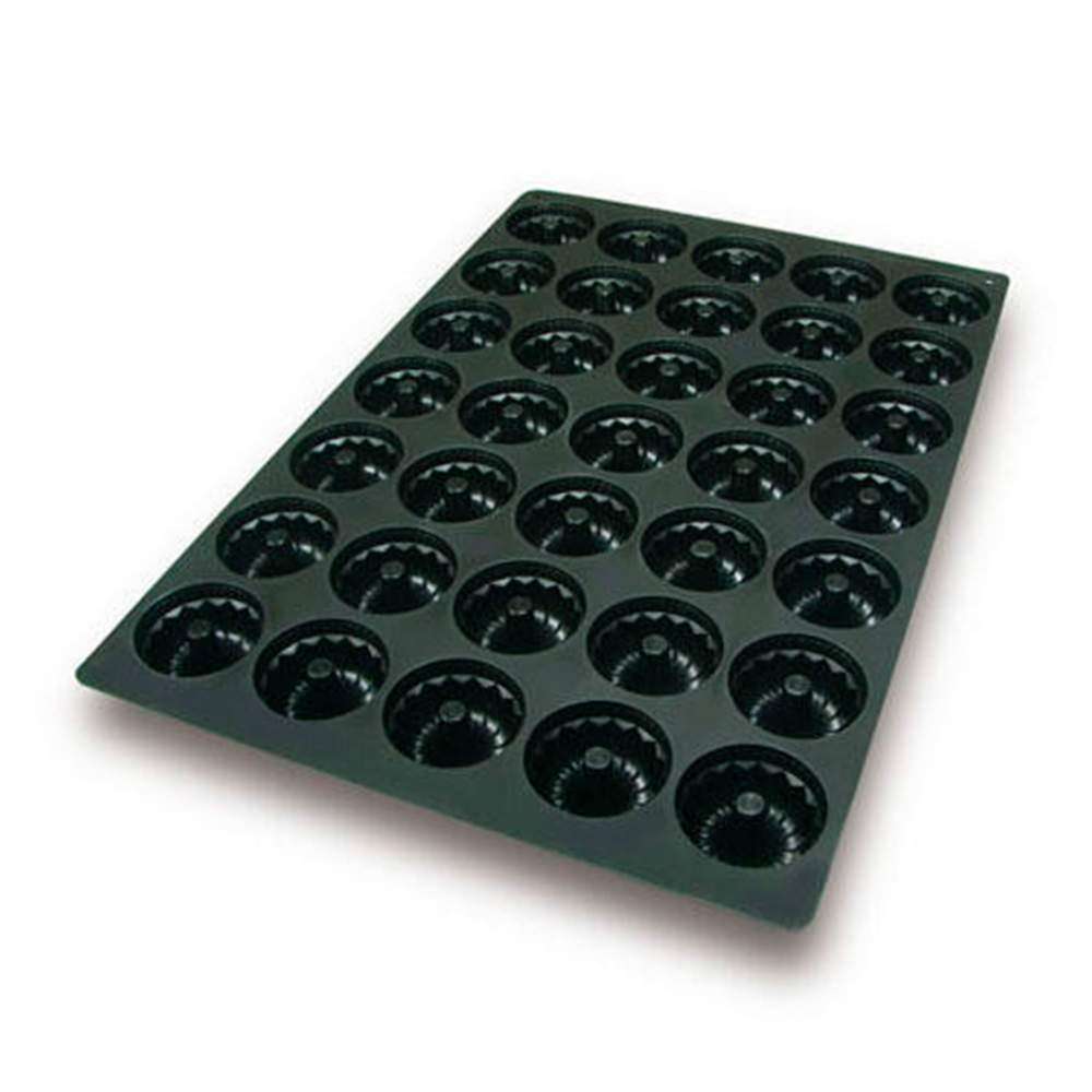 Силиконовая форма для десертов КЕКС d 7,2 см Silikomart SQ011/YL - Фото 2