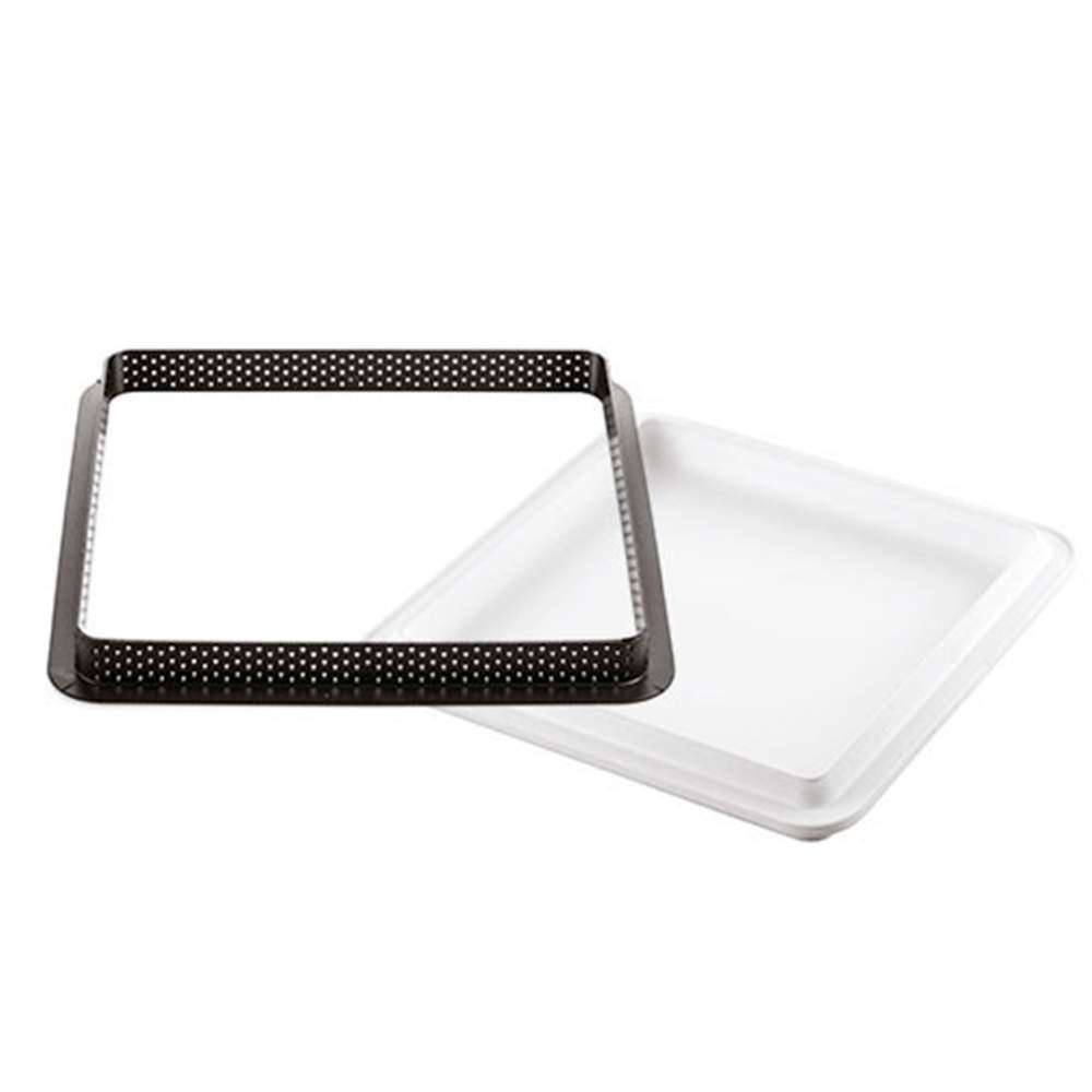 Форма для тарта SQUARE Silikomart KIT TARTE RING SQUARE 200x200 MM - Фото 1