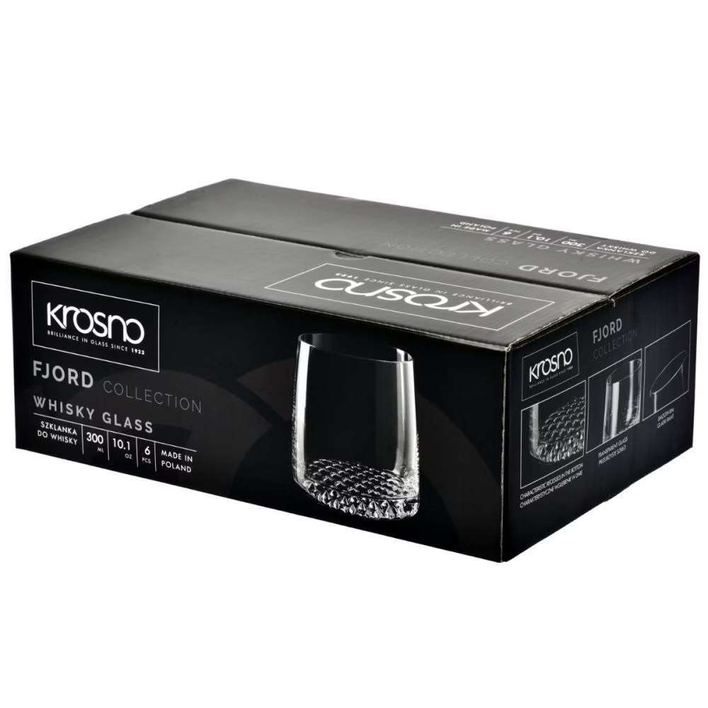Склянка для віскі Krosno Fjord 300 мл 5900345786582 - Фото 2