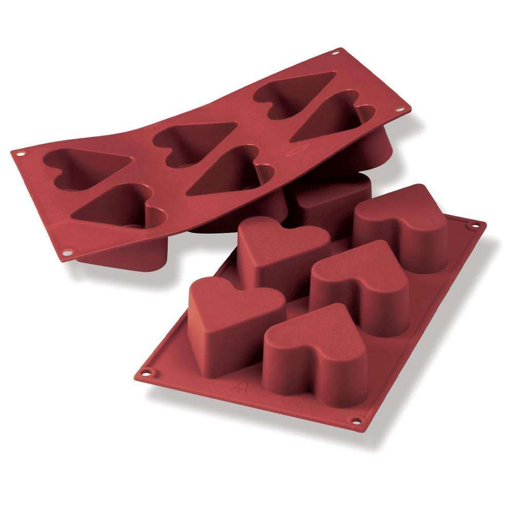 Силіконова форма для десертів CUORE 130 мл Silikomart - SF036/C