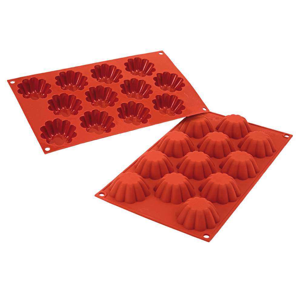 Силіконова форма для десертів MINI BRIOCHETTE Silikomart - SF109/C