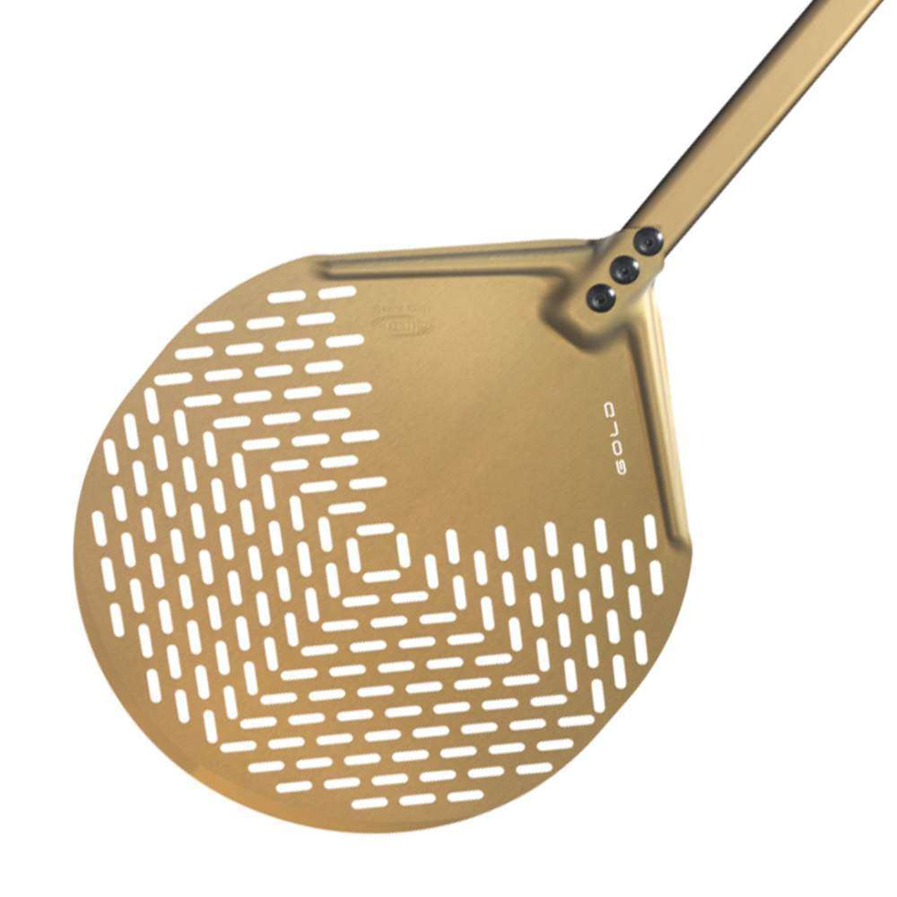 Лопата для піци 186 см прямокутна з перфорацією Gi.Metal - G-32F