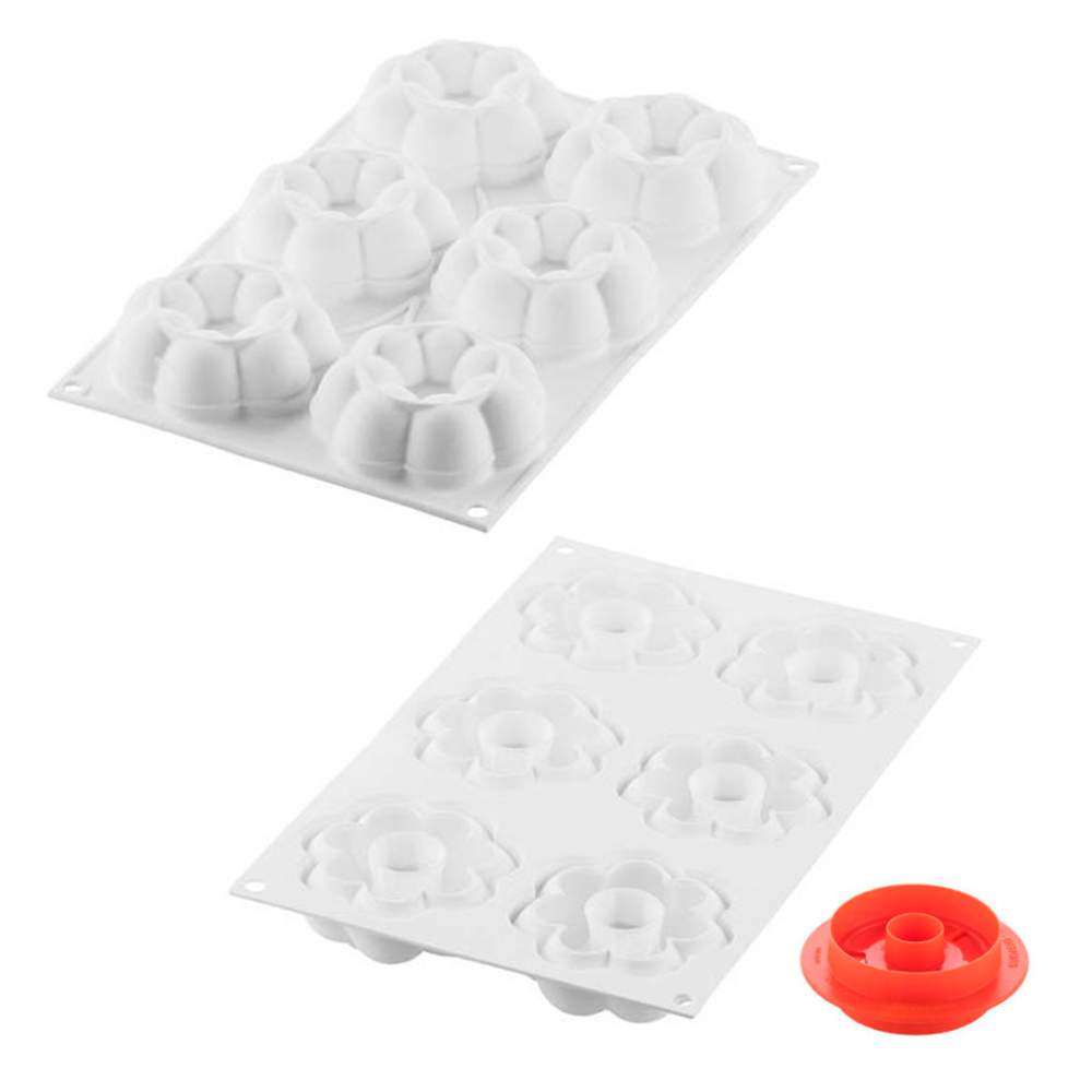 Силіконова форма для десертів TRUFFLE CROWN 90 мл Silikomart TRUFFLE CROWN 90 - Фото 2