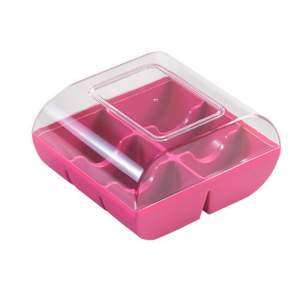 Коробки для макаронс на 6 шт, 90 шт в упаковке Silikomart Fuxia 6