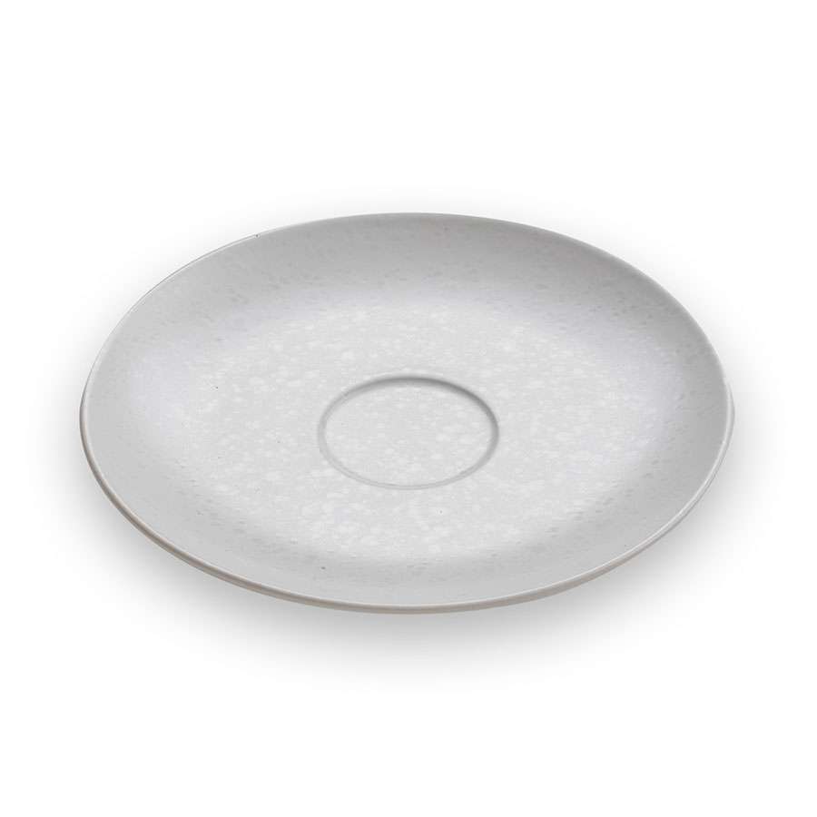 Блюдце для чашки 200 мл Ariane Oxide elevated 16 см pearl white AVCARNA70014016 - Фото 2