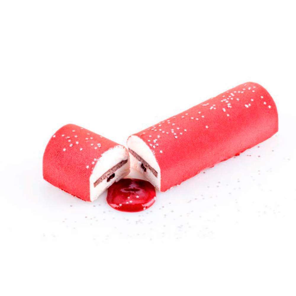 Набір силіконових форм для десертів 4 шт INSERT BUCHE 565 мл Silikomart - INSERT BUCHE/4 - Фото 2