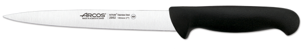Нож филейный 190 мм "2900" чёрный Arcos  295225 - Фото 1