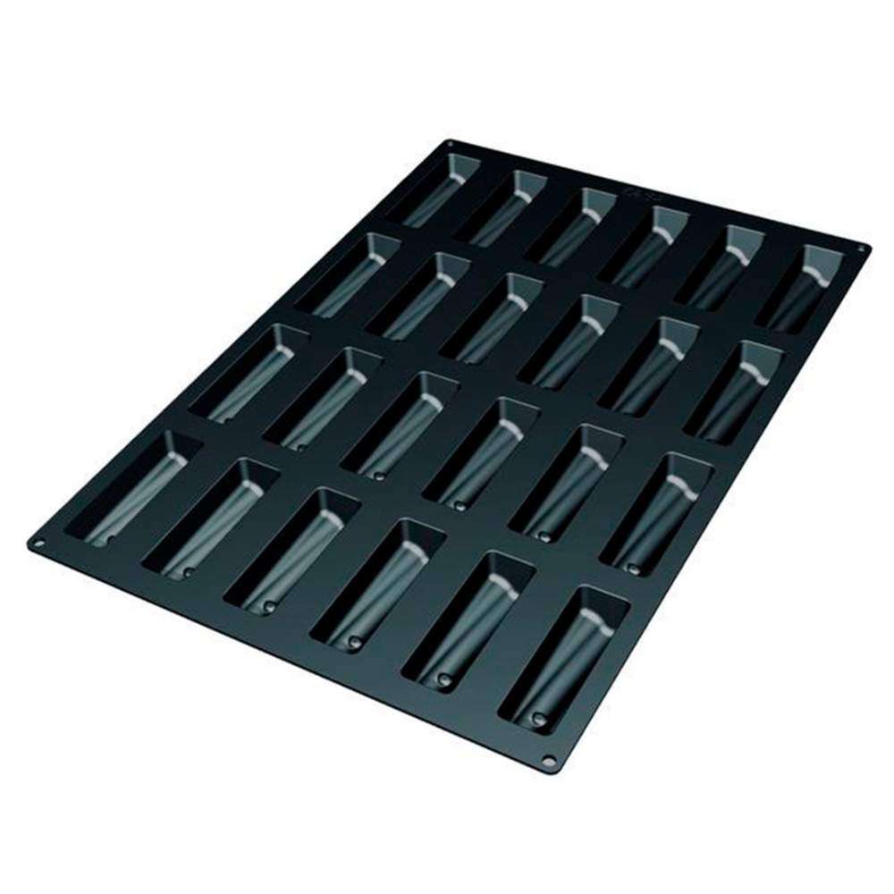 Силиконовая форма для десертов ФЛЕЙТА Silikomart SQ040/YL - Фото 2