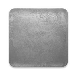 Тарелка квадратная Rak Shale 24 см (серая) SHAUSP24