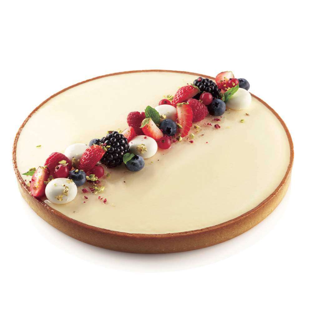 Форма для тарту 1 шт (d 230 мм) Silikomart - TARTE RING ROUND D230 H20 MM - Фото 2