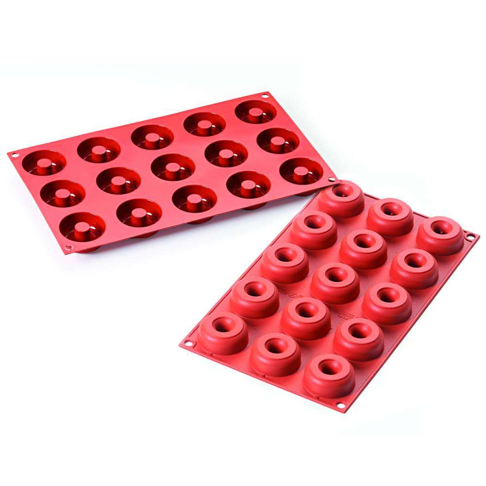 Силіконова форма для десертів MINI DONUTS Silikomart - SF171/C