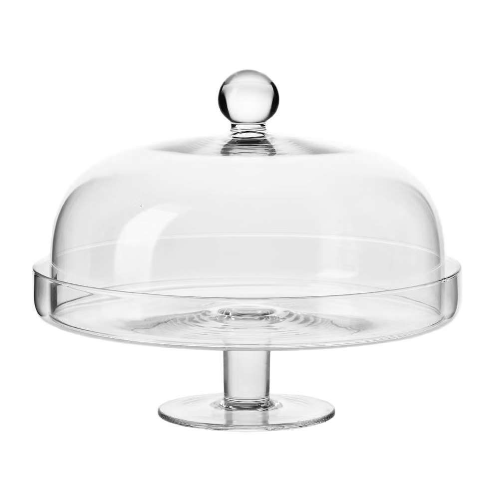 Блюдо на ножке Krosno Elite 28 см + колпак 5900345795195 - Фото 1