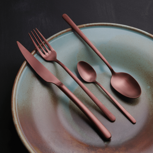 Десертна ложка Fine Dine Amarone Bronze 18.4 см - 764954 - Фото 3