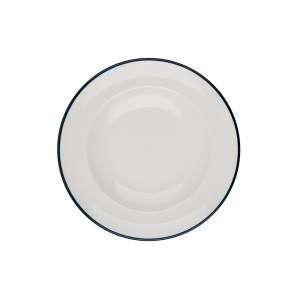 Тарелка глубокая ID Fine Modest Navy 420 мл 25 см stolt 15001-131125