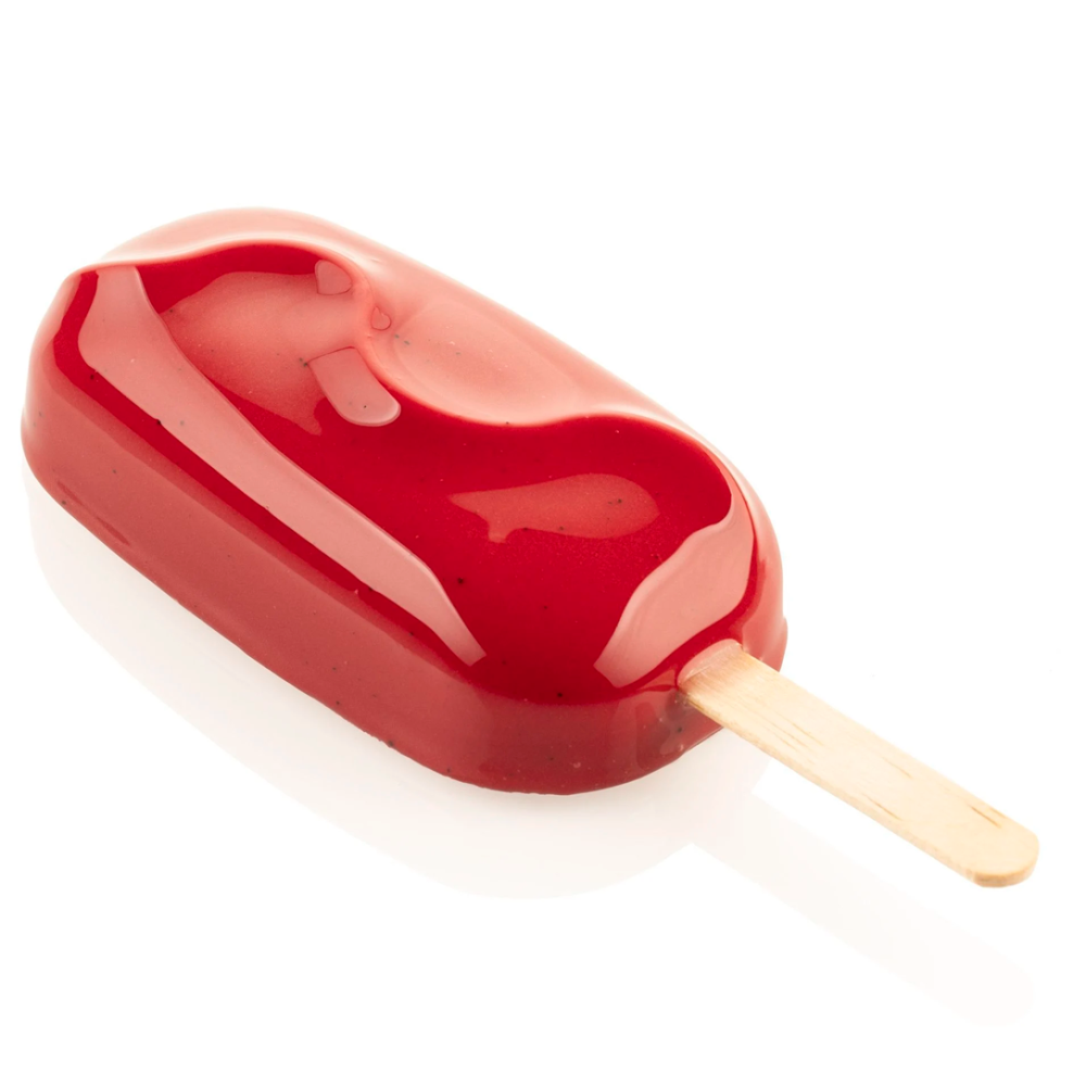 Набір форм для морозива GEL18 CLASSIC WAVE (2 форми+50 паличок+ підставки) Silikomart GEL18 CLASSIC WAVE - Фото 1