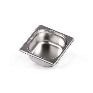 Гастроемкость из нержавейки GN 1/6 h-65 мм 1 л FoREST 231665