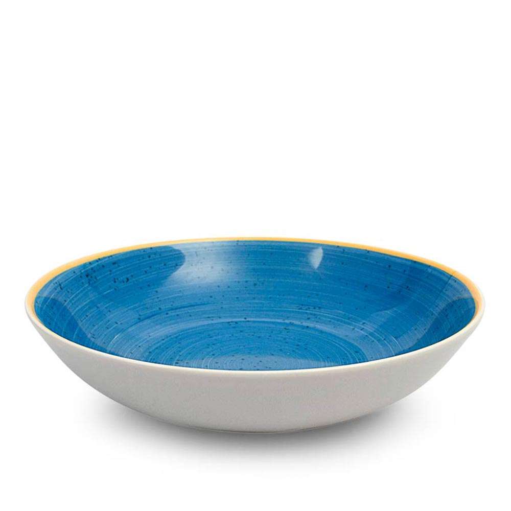 Тарелка глубокая Ariane Twister Blue 25 см AVCARN264012025