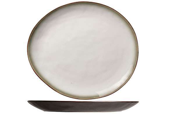 Тарілка овальна Cosy&Trendy Plato 32.5X28.5 см матова - 9580559M - Фото 1