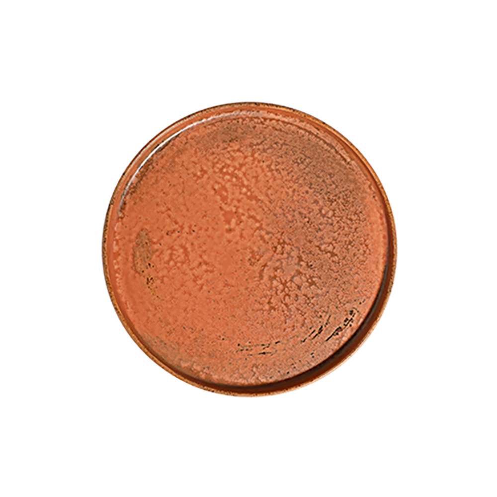 Тарілка мілка з бортом ID Fine Fall Terra 25,5 см 20651-161025 - Фото 1