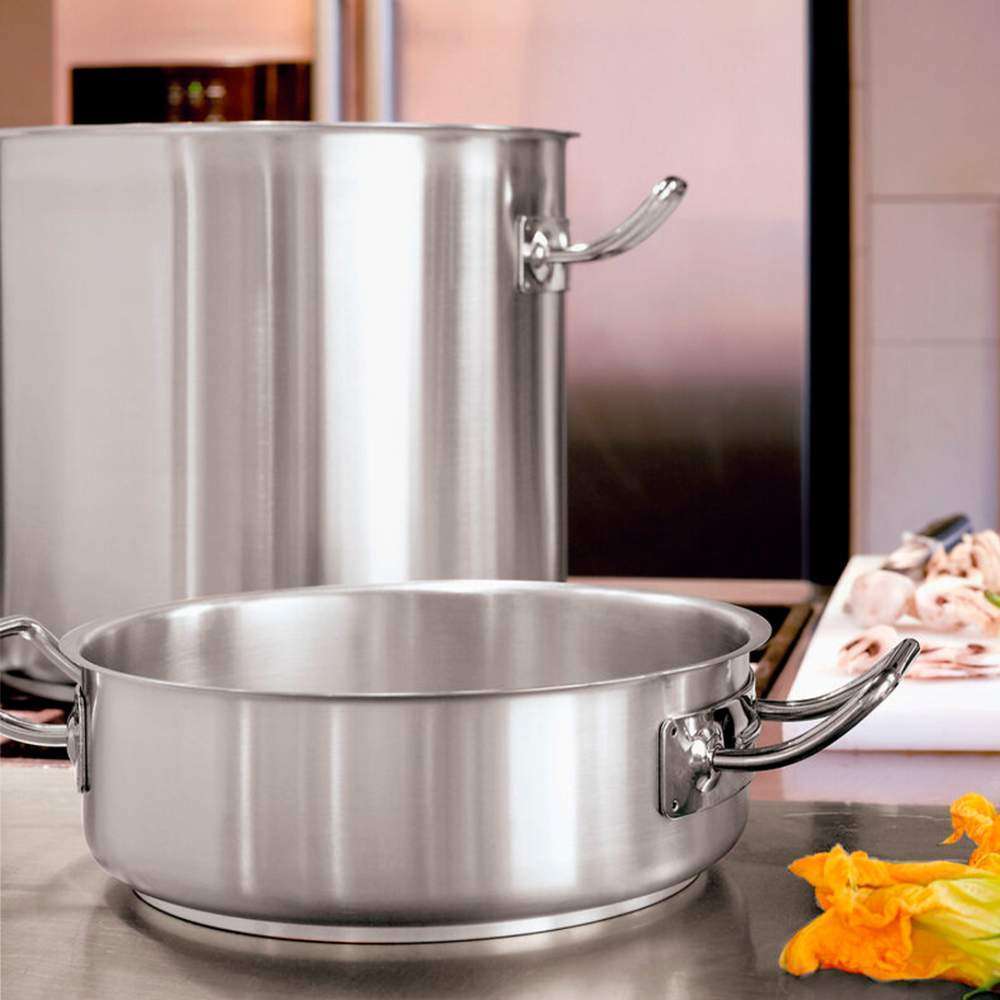 Кастрюля 1,8 л із нержавіючої сталі без кришки Paderno - 12009-18 - Фото 2