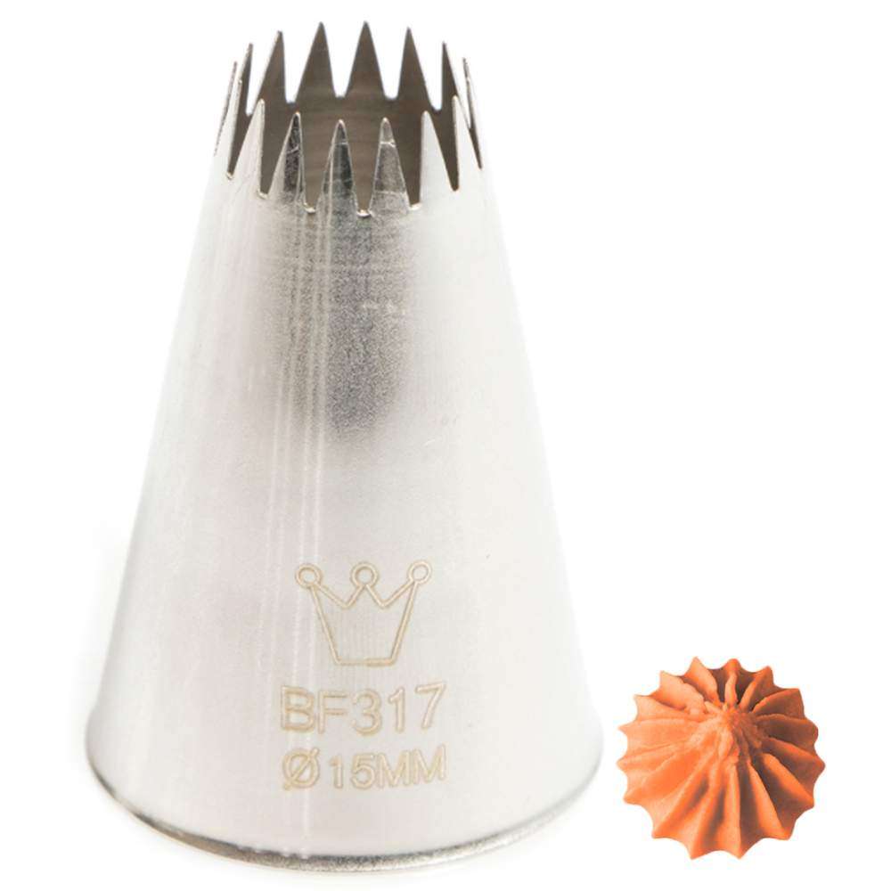 Кондитерська насадка FRENCH STAR 15 мм Martellato - BF 317