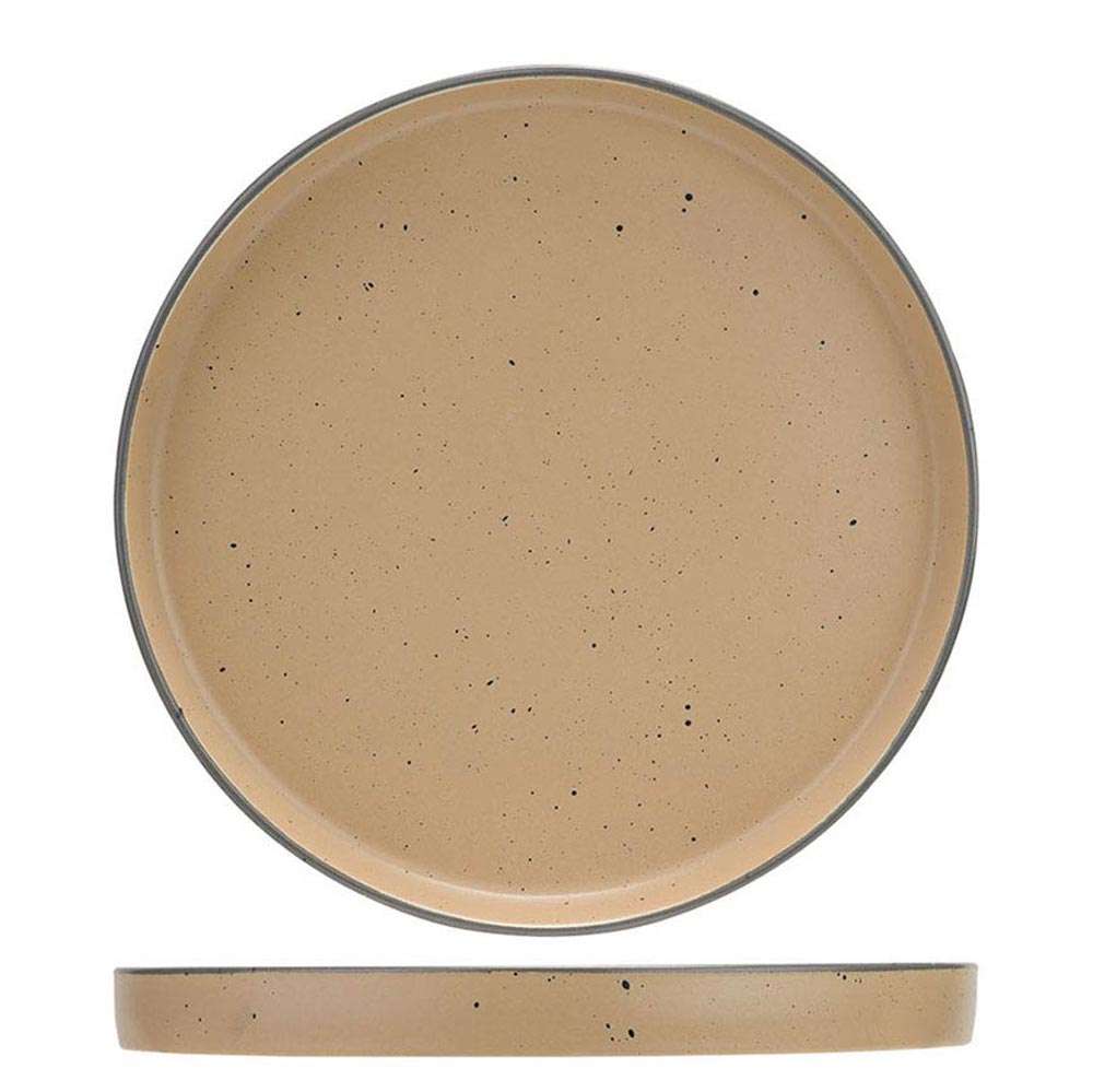 Тарелка мелкая Ariane Selas 21 см dark sand ASEARNA07A11021 - Фото 1