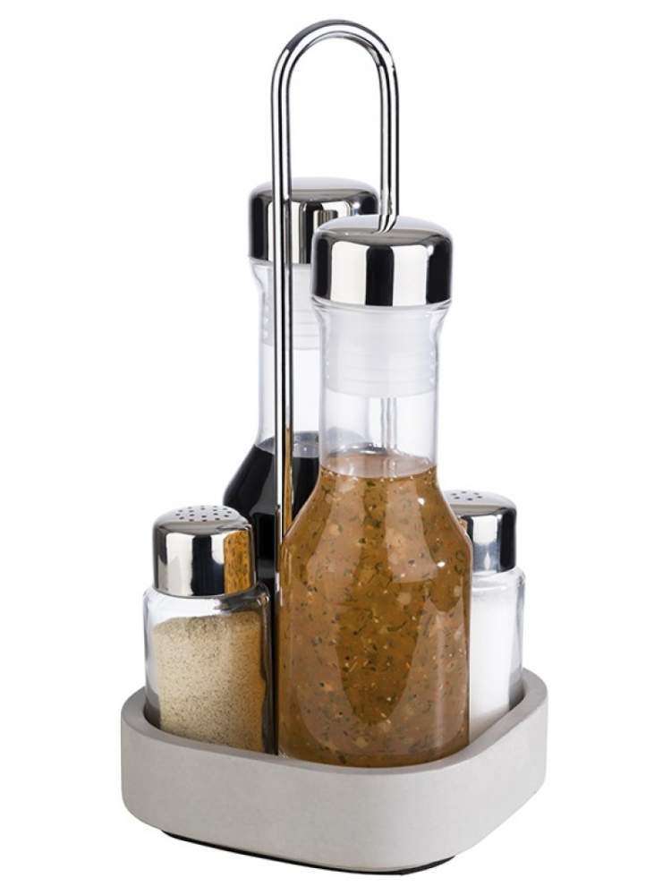 Подставка для масло/уксус/соль/перец APS d12,5X12 40412,5Xh25 см 40412