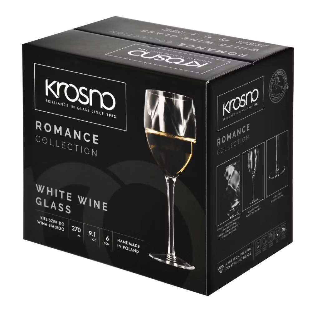 Бокал для белого вина Krosno Romance 270 мл 5900345795294 - Фото 2
