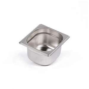 Гастроемкость из нержавейки GN 1/6 h-100 мм 1,6 л FoREST 231670