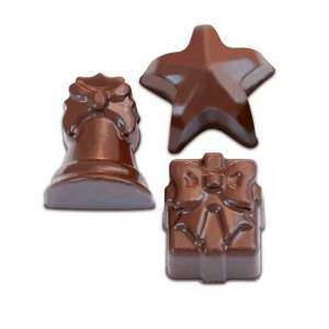 Силиконовая форма для шоколада Рождество 7 мл Silikomart SCG06