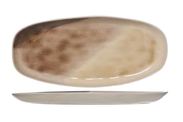 Тарелка овальная Cosy&Trendy Yindi 12,5X27,5 см 3382275 - Фото 1