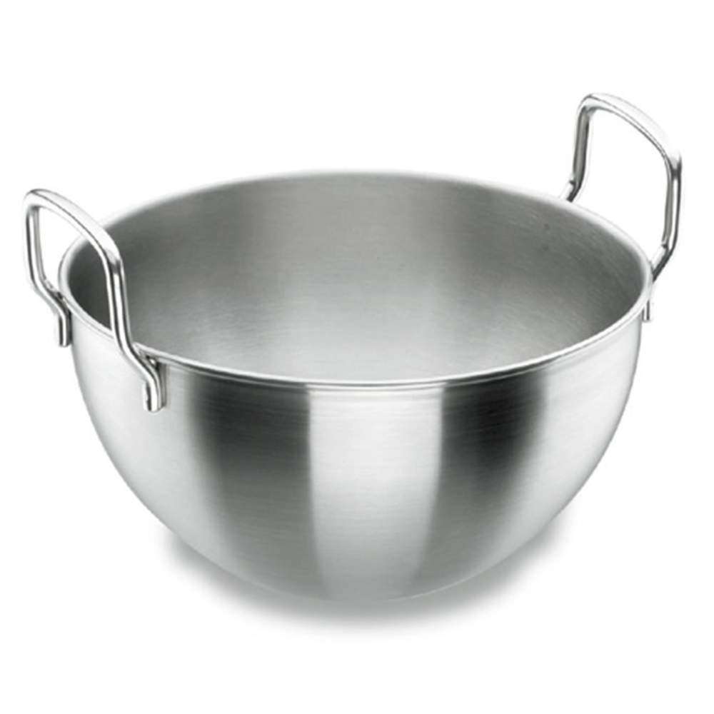 Миска с ручками 4 л из нержавеющей стали Lacor 50327