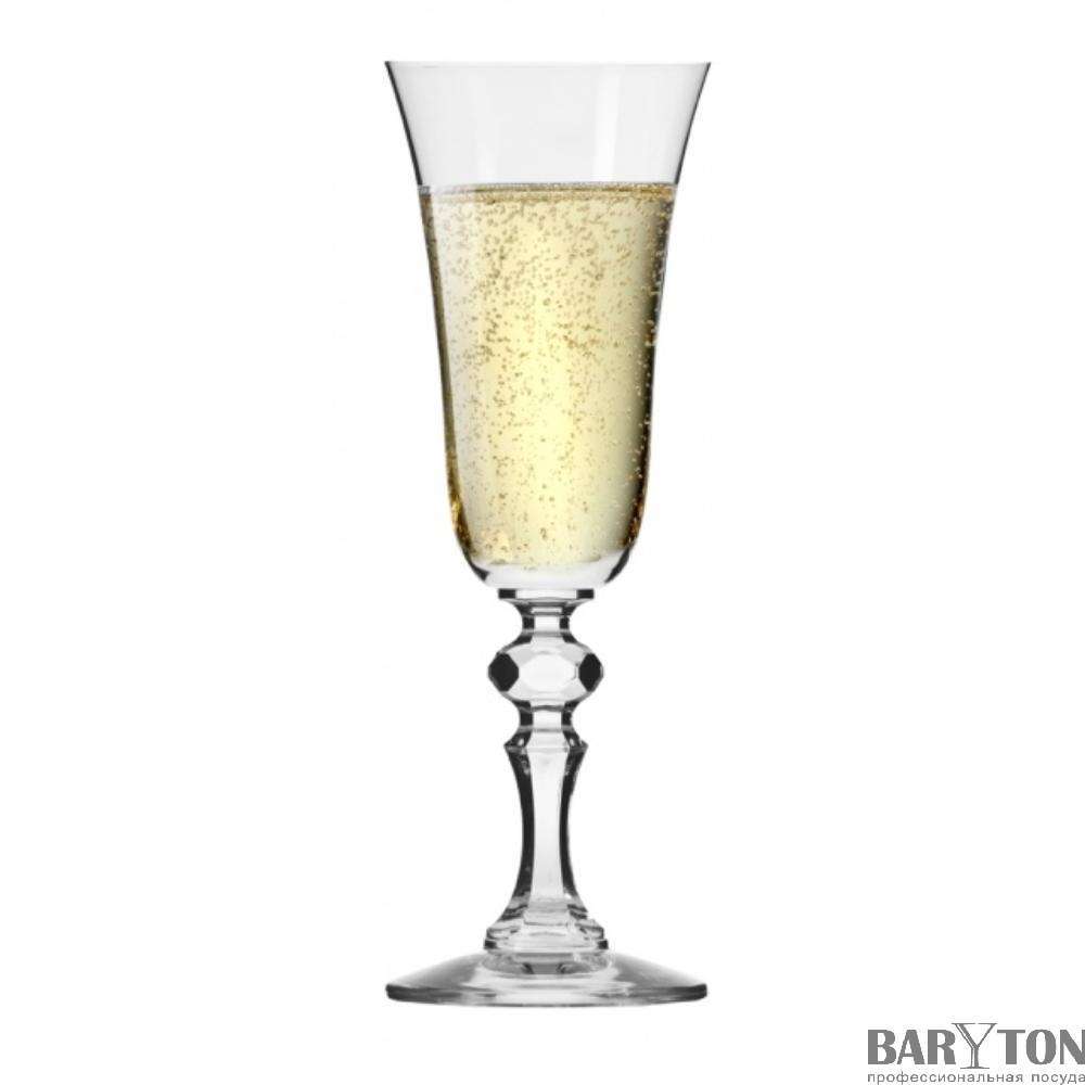 Бокал для шампанского Krosno Krista 150 мл 5900345788029 - Фото 2