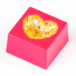 Форма для шоколада поликарбонатная Глубокое Сердце 11 г Martellato MA1056