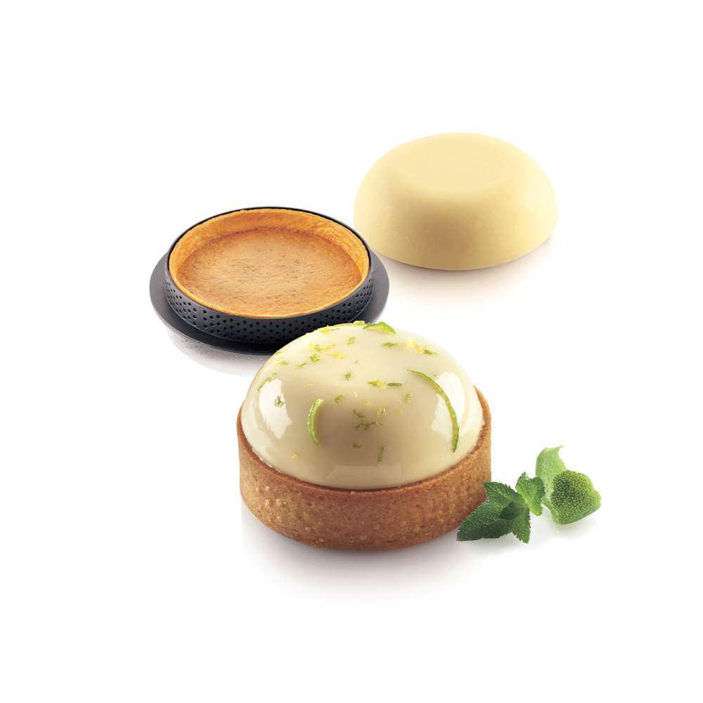 Набор форм для тартов PALET 47 мл Silikomart KIT TARTE RING PALET D70 MM - Фото 2